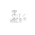 Ormarić sa keramičkim umivaonikom Antracit