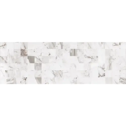 Dekorativna zidna pločica Spider White 25x75