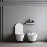 Enmon viseća WC šolja u modernom kupatilu