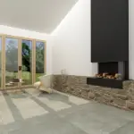 Siva mat pločica industrijskog stila