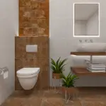 Dekorativna pločica sa drvenim uzorkom