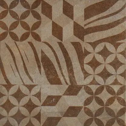 Cotto Bruno Decor 33x33 – pločica sa geometrijom Dekor pločica braon 33x33