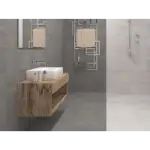 Bela mat podna pločica