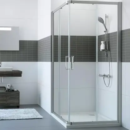 Kvadratna Kabina Classics 2 80x80x200 Tuš kabine 80x80 I huppe classics 2 kvadratna