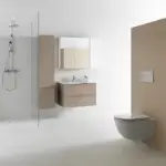 Konzolna WC šolja sa slim daskom