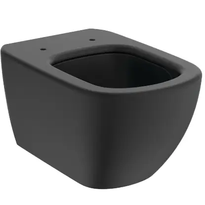 Tesi Konzolna WC Šolja Mat Crna T0079V3 Tesi Konzolna WC Šolja Mat Crna T0079V3