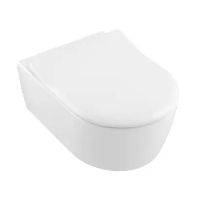 Avento Konzolna WC Šolja Direct Flush sa SS Daskom 5656RS01 Avento Konzolna WC Šolja Direct Flush sa SS Daskom 5656RS01