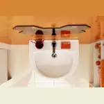 Polukružni lavabo konzolna montaža