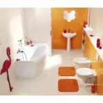 Kompaktan lavabo 49,5x43 cm