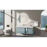 Okruglo LED ogledalo 88 cm