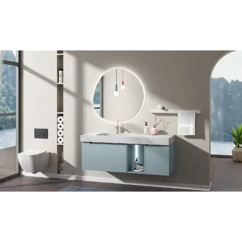 Okruglo LED ogledalo 88 cm