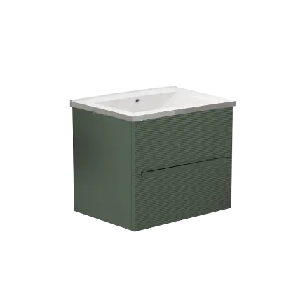 Lavabo sa ormarićem - Rigo 600BX Verde Salvia Lavabo E-8005-60 Lavabo sa ormarićem - Rigo 600BX Verde Salvia Lavabo E-8005-60