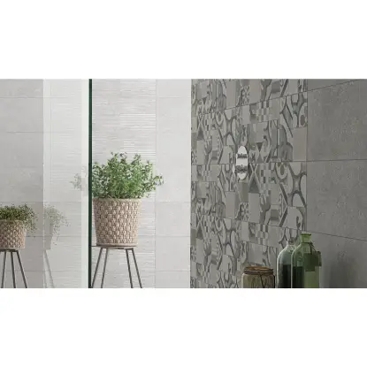 Corona Squares Grey 25,5x75,5 4711 Corona Squares Grey 25,5x75,5 4711