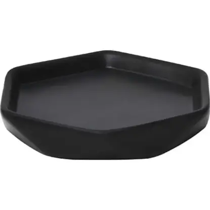 Držač za Sapun Keramika Crn Dijamant 6480103 Držač za Sapun Keramika Crn Dijamant 6480103