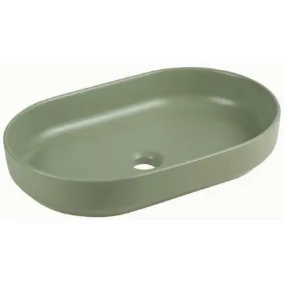 Premium Nadgradni Lavabo River 2 E-6594 Matt Olive Green Premium Nadgradni Lavabo River 2 E-6594 Matt Olive Green