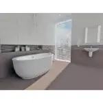 Dekor pločica grafitno sive boje