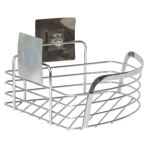 ugaona žičana polica hrom tendance