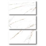 Sjajne keramičke pločice sa zlatnim šarama