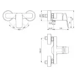 Ideal Standard tuš baterija SmartShine