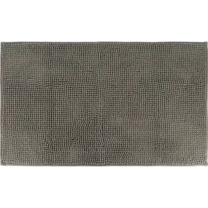 Tepih za kupatilo siva mikrofiber Tepih za kupatilo siva mikrofiber