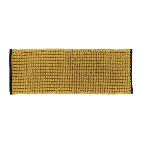 Tendance tepih za kupatilo žuta pamuk poliester 45x120