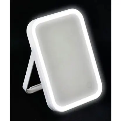 Tendance Kozmetičko Ogledalo sa Led Rasvetom na Stalku Belo 8551100 Tendance Kozmetičko Ogledalo sa Led Rasvetom na Stalku Belo 8551100
