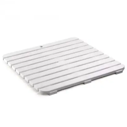 Tatay Platforma za Kupatilo 55x3x55cm PP Bela 5530001 Tatay Platforma za Kupatilo 55x3x55cm PP Bela 5530001