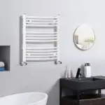 Pocinkovani beli sušač za kupatilo