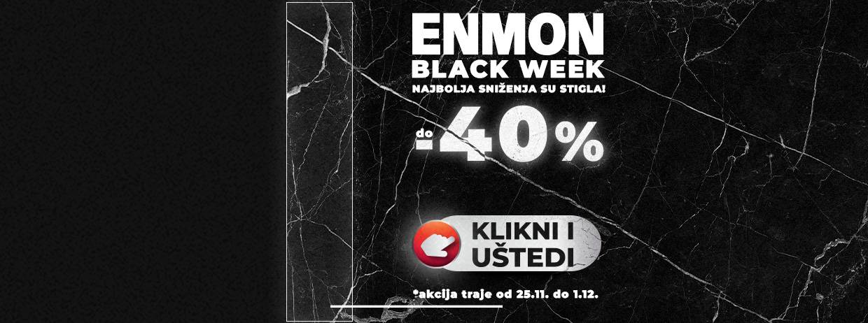 ENMON Crni tjedan: Ostvari popuste do 40% i osvježi svoj dom!