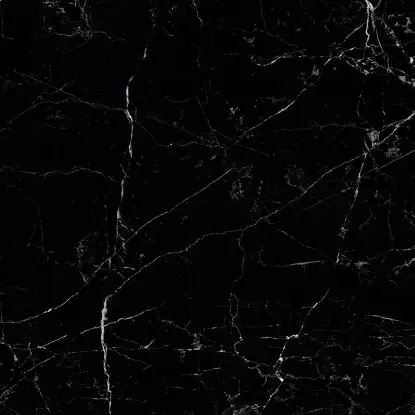 PG Sombra Black 60x60 – crna mermerna pločica Crna pločica sa belim venama