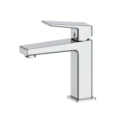 Cubo slavina HB1206642C hrom stojeća montaža Cubo baterija za lavabo hrom stojeća
