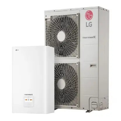 Toplotna pumpa sa unutrašnjom i spoljašnjom jedinicom LG Split toplotna pumpa HU143.U33 i HN1639.NK3