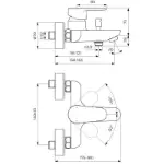 Baterije za kadu I Tyria Baterija zidna za kadu BC157AA