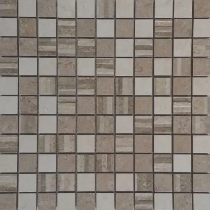 Betonski mozaik pločice 29,8×29,8 cm Mosaic Concrete Beige 29,8×29,8 mozaik pločice