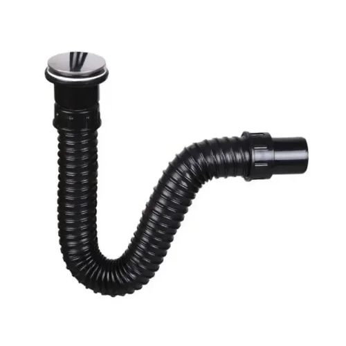 Crni fleksibilni sifon L