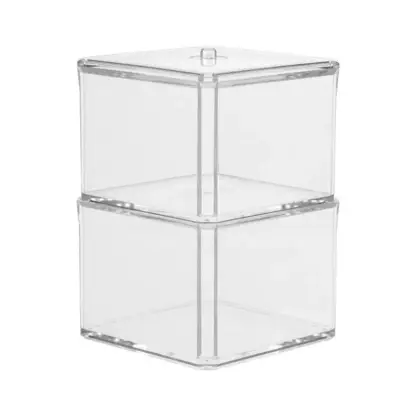 Five Kutija za Vatu 2/1 Selena Polistiren Prozirna 155906 Five Kutija za Vatu 2/1 Selena Polistiren Prozirna 155906