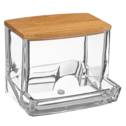 Five Kutija sa PO Poklopcem za Vatu Polistiren Prozirna 161081 Five Kutija sa PO Poklopcem za Vatu Polistiren Prozirna 161081