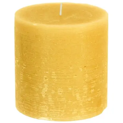 Žuta sveća od voska | Atmosphera kolekcija atmosphera sveća žuta vosak dekorativna 103124b