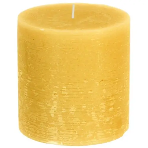 atmosphera sveća žuta vosak dekorativna 103124b