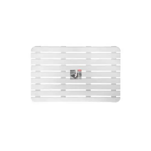 podloga za tuš kabinu pp bela 80x50 cm