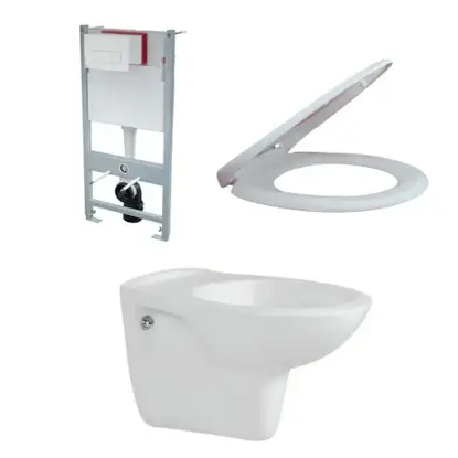 Konzolni Vodo S501.1 + Alfa Konzolna WC Šolja + Tribeca C13 Soft Close Konzolni Vodo S501.1 + Alfa Konzolna WC Šolja + Tribeca C13 Soft Close