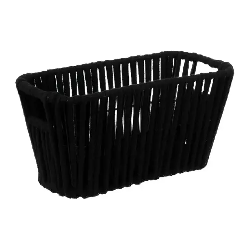 five kutija za odlaganje manille crna 15x31 cm