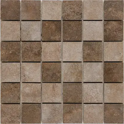 Stonehenge Rust Mosaic 29,8x29,8 pločice zemljani tonovi Stonehenge Rust mozaik pločice 29,8x29,8 zemljani tonovi