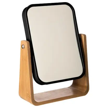Five Ogledalo Natureo 22x16x6cm Bambus/Staklo/Polistiren Crna 140751N Five Ogledalo Natureo 22x16x6cm Bambus/Staklo/Polistiren Crna 140751N