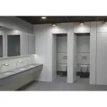 beli lavabo sa ugradnjom ispod mermera