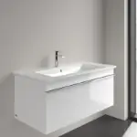 Pravougaoni lavabo za ugradnju u ploču