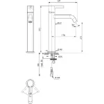 Joy Baterija za Vessel Lavabo 5l Zlatna BC782A2