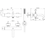 ideal standard joy baterija hrom