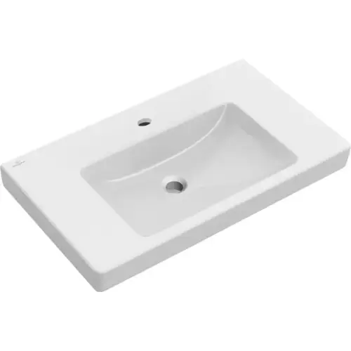 Subway 2.0 nadgradni lavabo 80x47 bela keramika