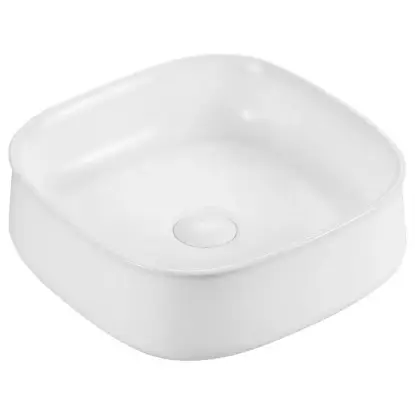 Premium Nadgradni Lavabo SQUARE BENCH E-6583 420X420X140 MATT WHITE Premium Nadgradni Lavabo SQUARE BENCH E-6583 420X420X140 MATT WHITE